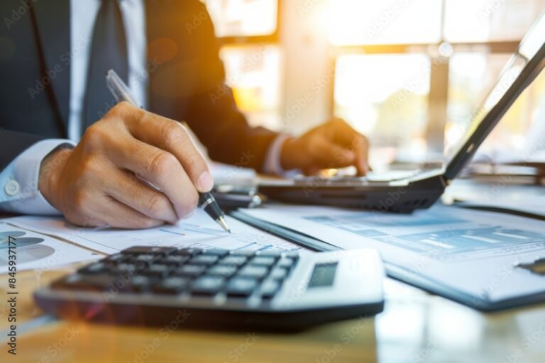 Come funziona il rimborso spese forfettario per gli amministratori 37 amministratore con calcolatrice e documenti