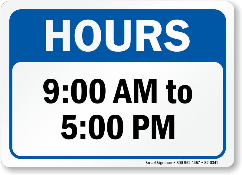 Quali sono le migliori idee per cartelli degli orari per il tuo negozio