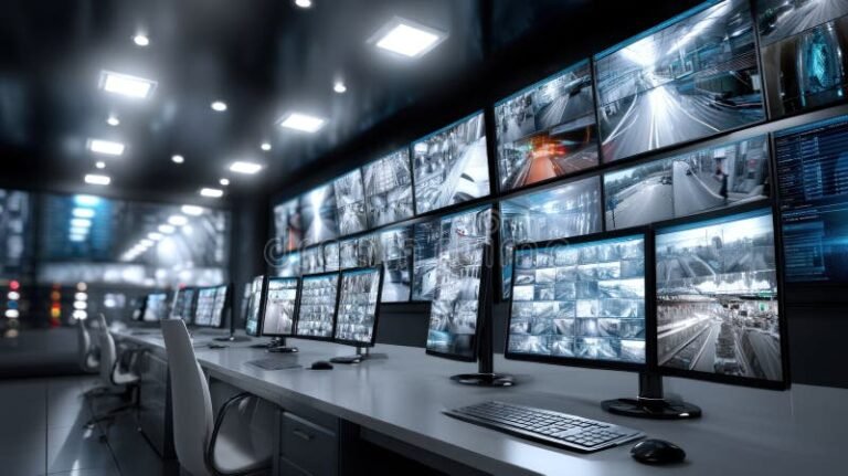 immagine di un centro di sicurezza moderno