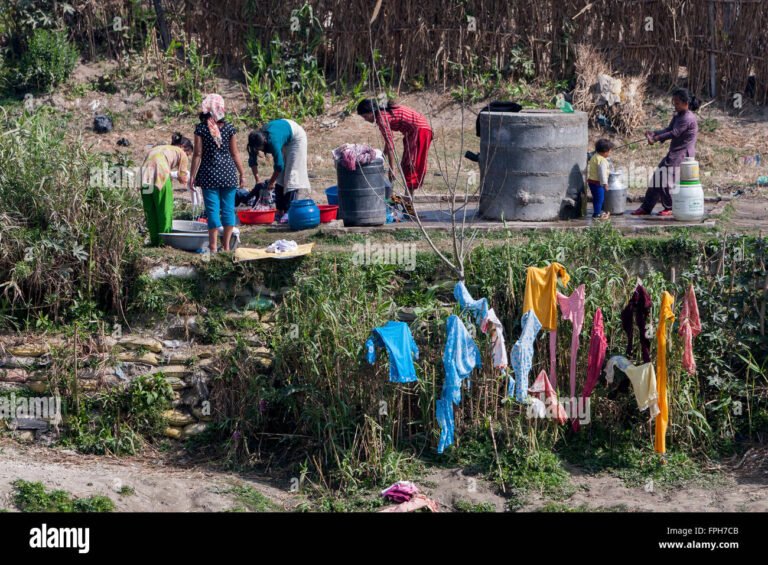 immagine di una lavanderia ben organizzata