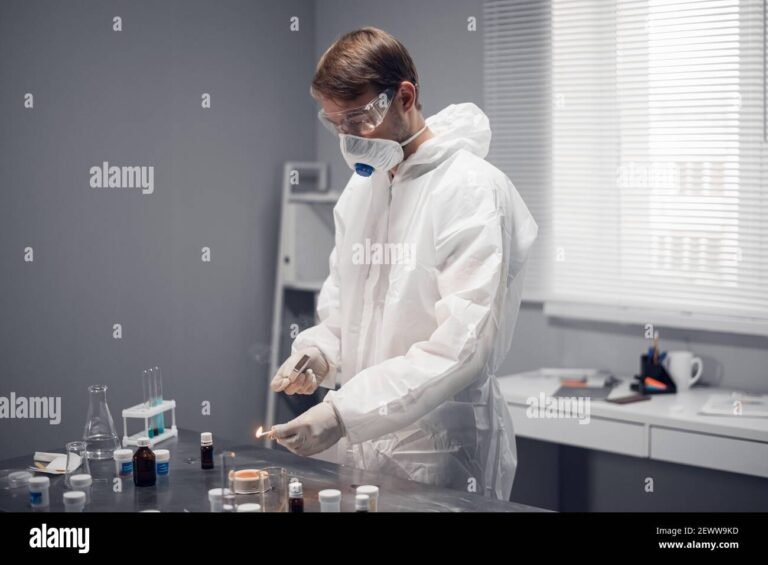 laboratorio di ricerca scientifica in azione