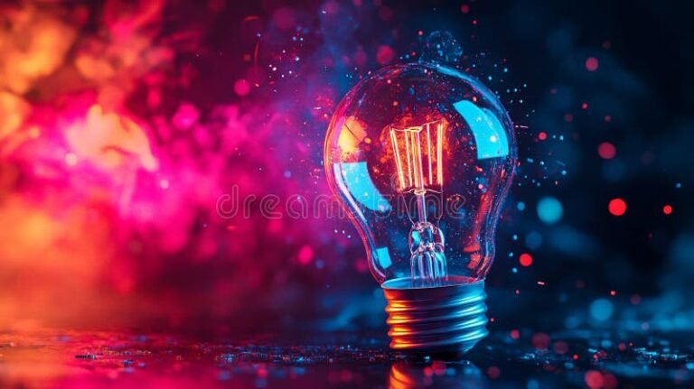 Quando si passa al mercato libero dell'energia e come farlo 41 lampadina accesa su sfondo energico e moderno