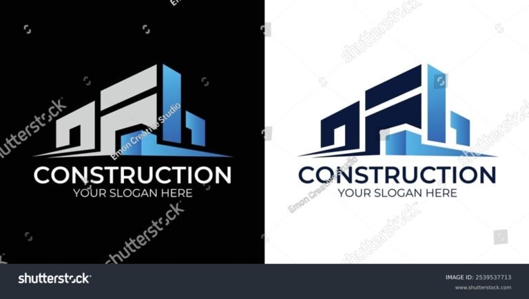 Come può un logo efficace migliorare le ristrutturazioni della tua impresa edile 50 logo creativo su sfondo di cantiere edile