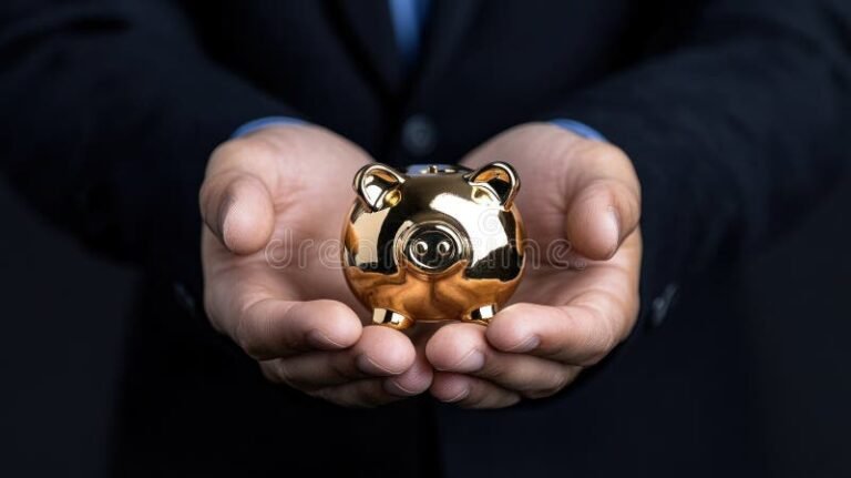 Quali opportunità offre la legge Sabatini per finanziamenti a fondo perduto 50 mani che tengono un salvadanaio doro