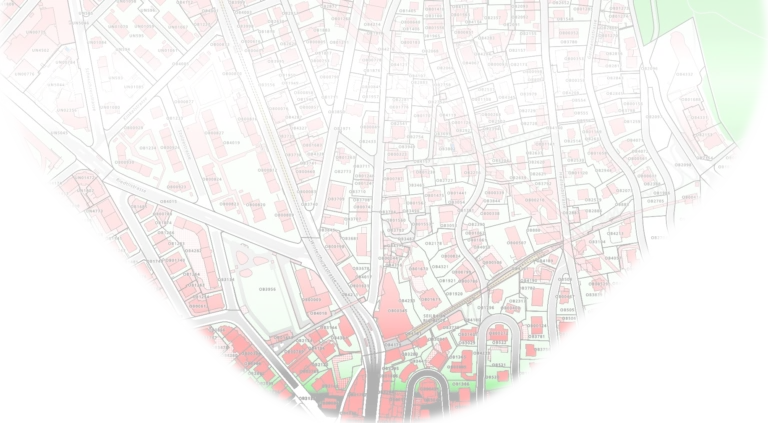 Come si possono ottenere i dati catastali di foglio, particella e subalterno 53 mappa catastale dettagliata con terreni evidenziati