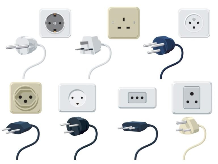 Quali sono le caratteristiche della presa elettrica tipo G 49 presa elettrica tipo g su sfondo neutro