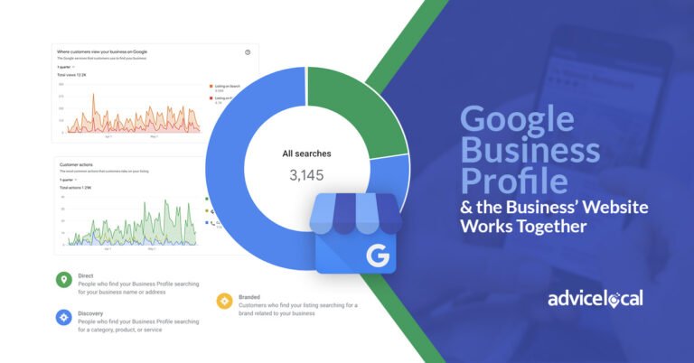 screenshot di google my business in azione