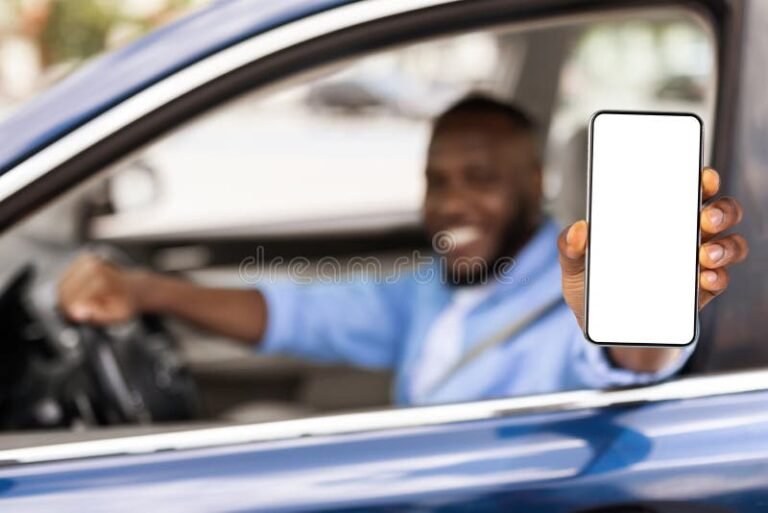 Come posso controllare online i punti della mia patente di guida 1 un automobilista che usa uno smartphone