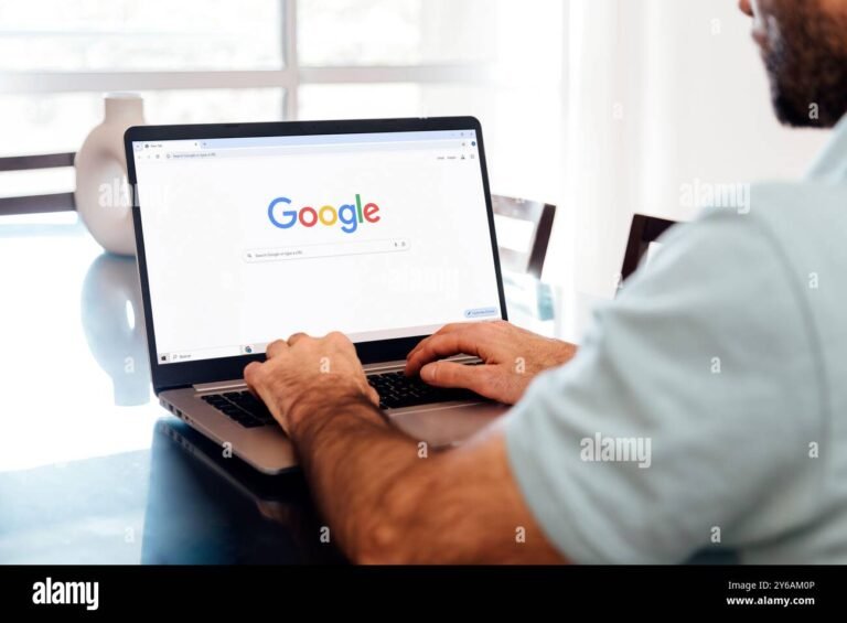 Come si effettua la ricerca di partite IVA delle aziende online 19 un computer con screen di ricerca online