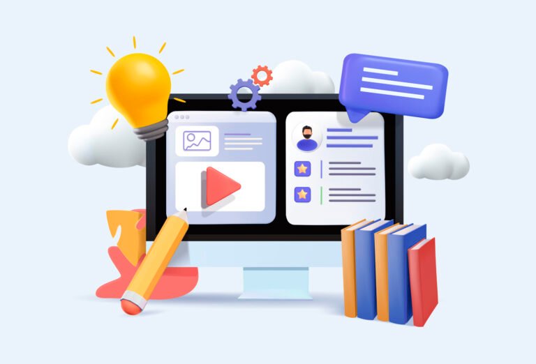 un computer con un curriculum aperto