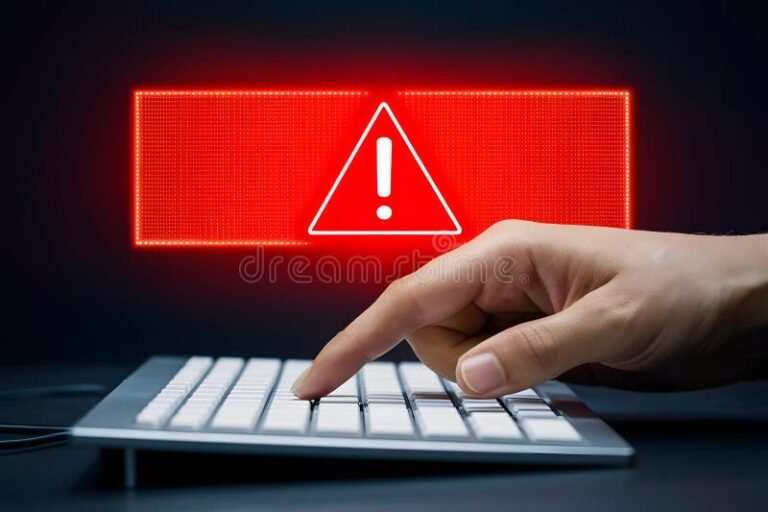 un computer con una mano che firma