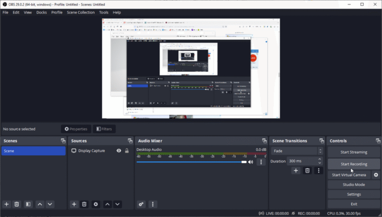un computer con una schermata di registrazione
