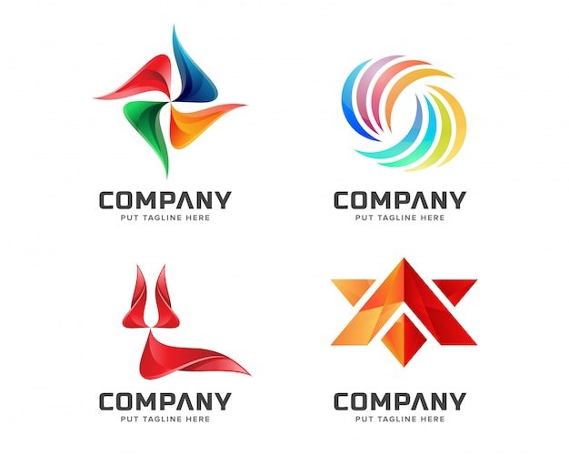 Come Creare un Logo Unico Utilizzando l'Intelligenza Artificiale 1 un design astratto di un logo innovativo