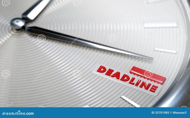 un orologio che segna la scadenza