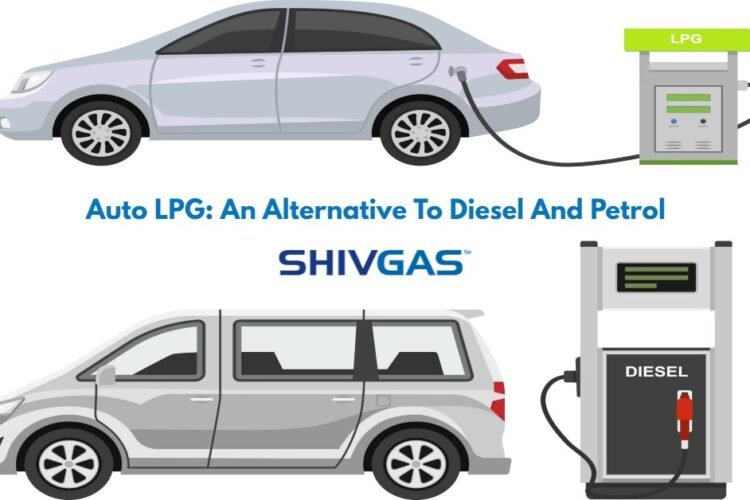un veicolo diesel con impianto gpl visibile