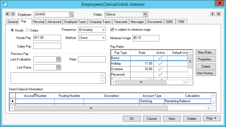 una busta paga con varie categorie evidenziate