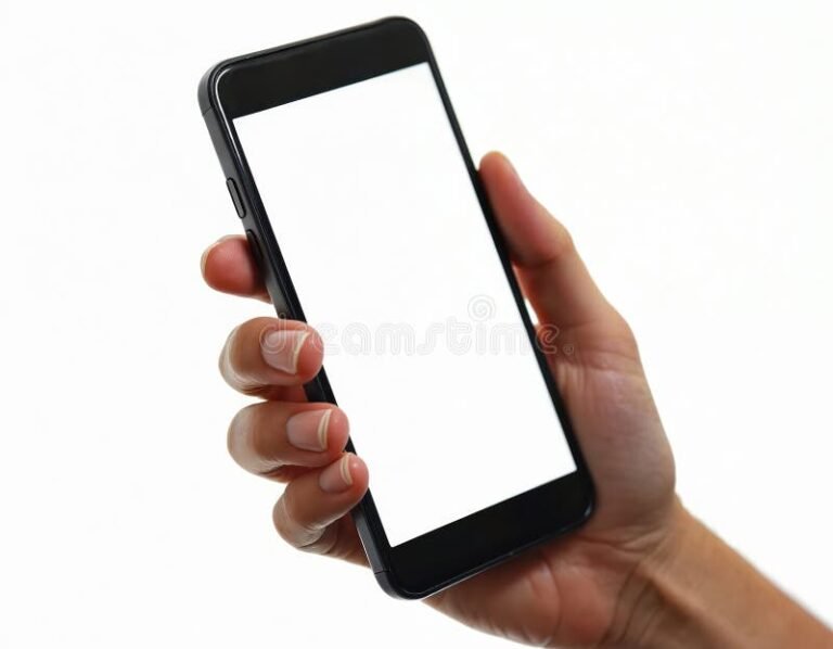 una mano che usa un dispositivo digitale