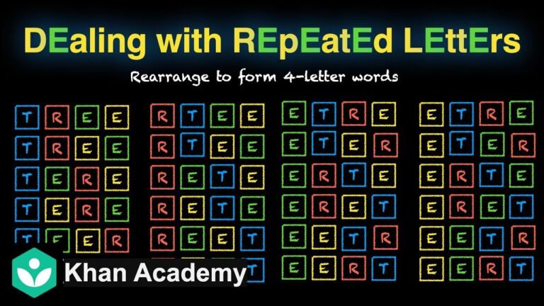 una serie di lettere a ripetute