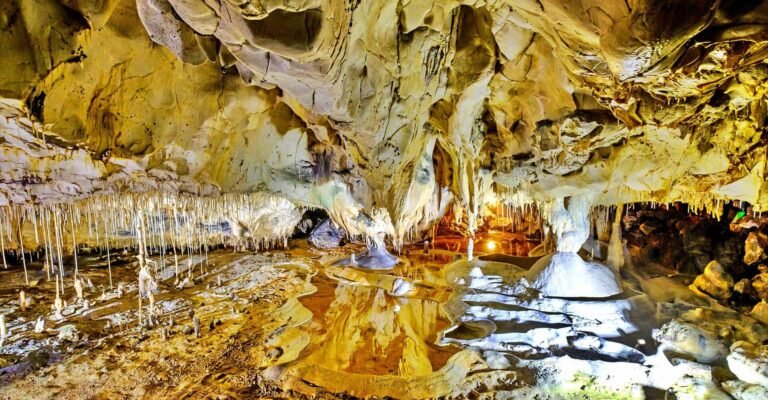 unaffascinante vista della cave des onze communes