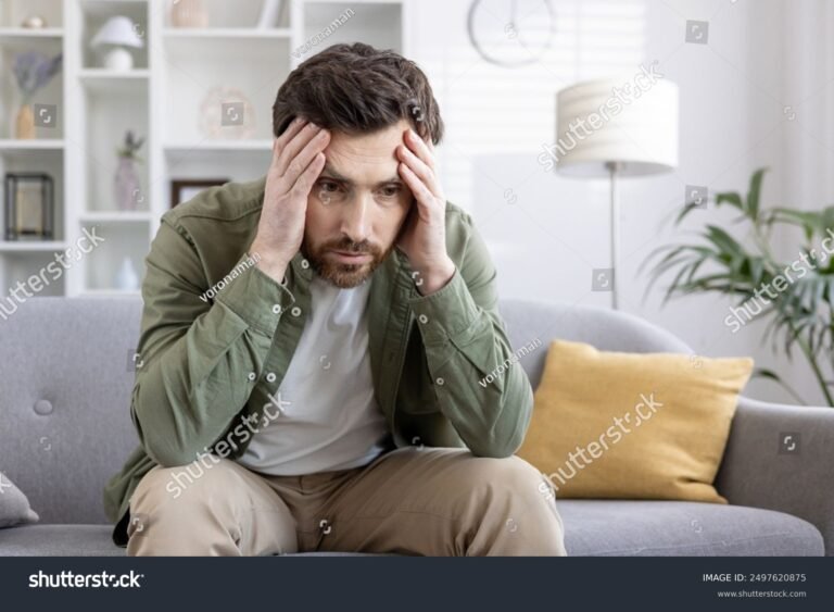 unimmagine di una persona preoccupata