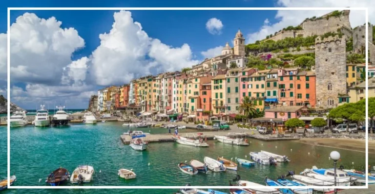 vista panoramica di la spezia e case