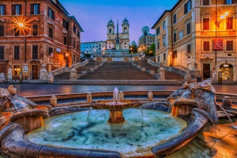 vista panoramica di piazza bologna a roma